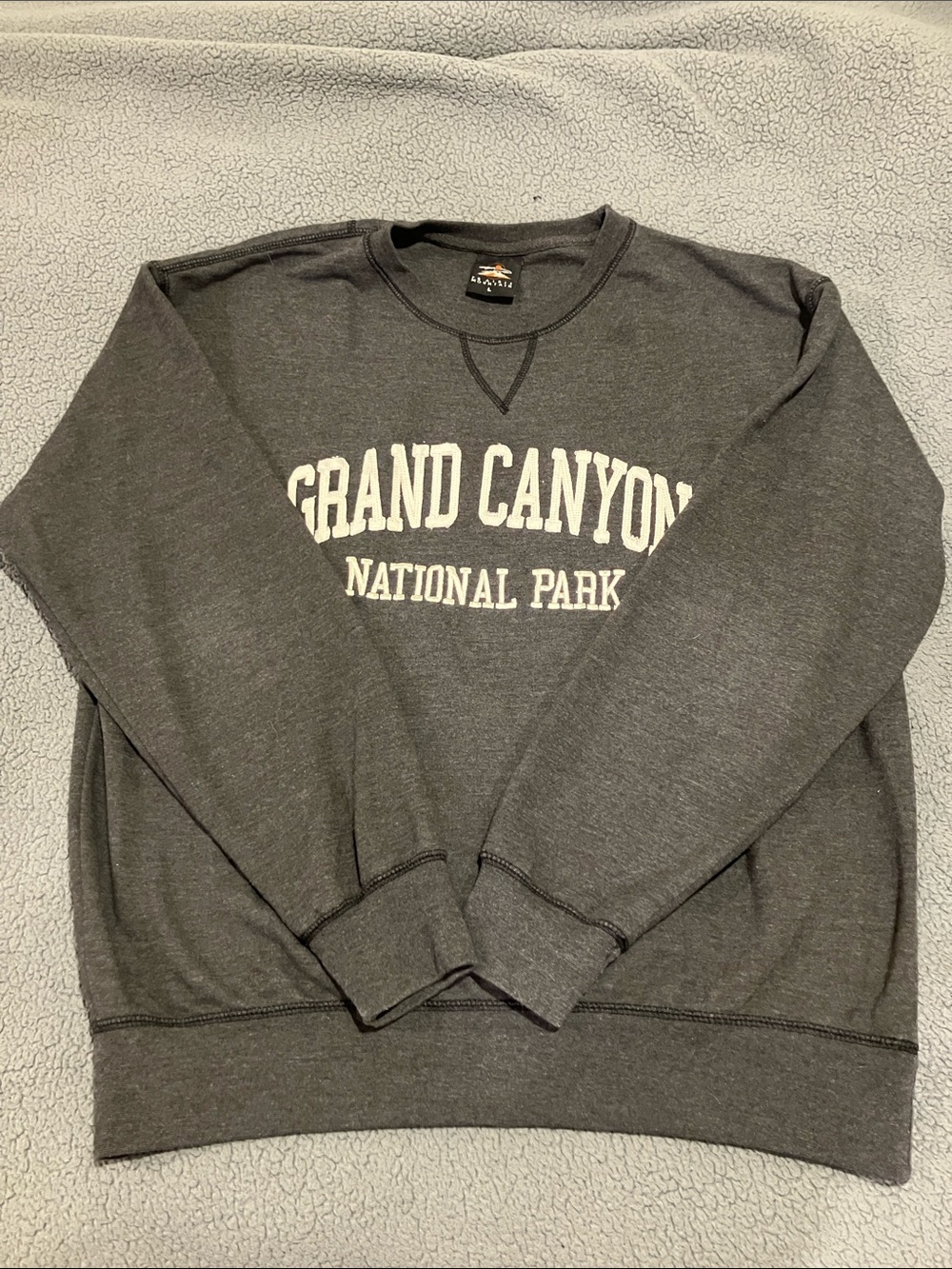 Grand Canyon National Park Charcoal Crewneck Sweatshirt